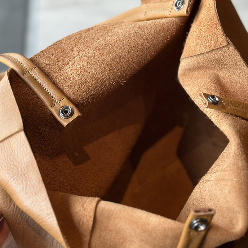 Women’s Full-Grain Leather Work Tote