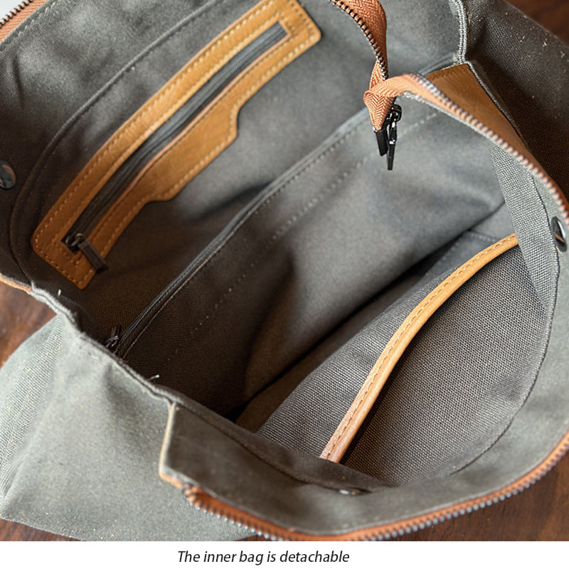 Women’s Full-Grain Leather Work Tote
