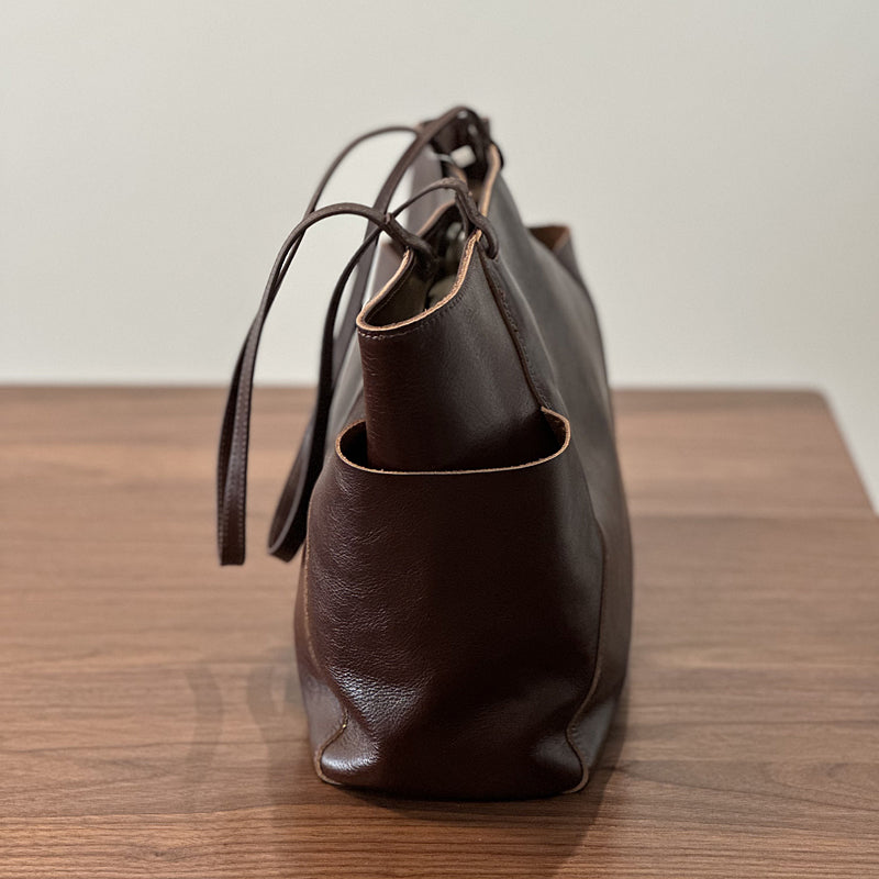 Women’s Large Full-Grain Leather Tote
