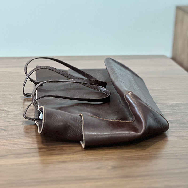 Women’s Large Full-Grain Leather Tote