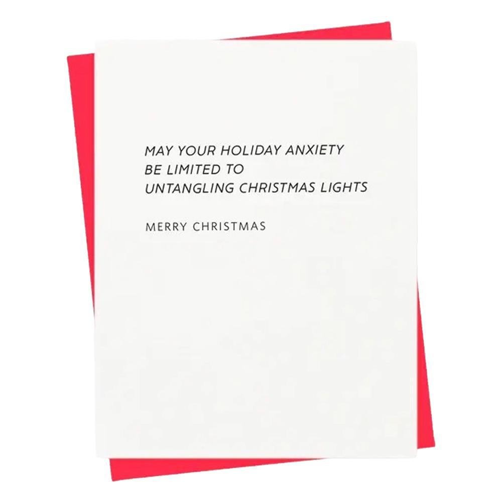 417 Press - 'Merry Christmas: May Your Holiday Anxiety' Greeting Card (1CT)