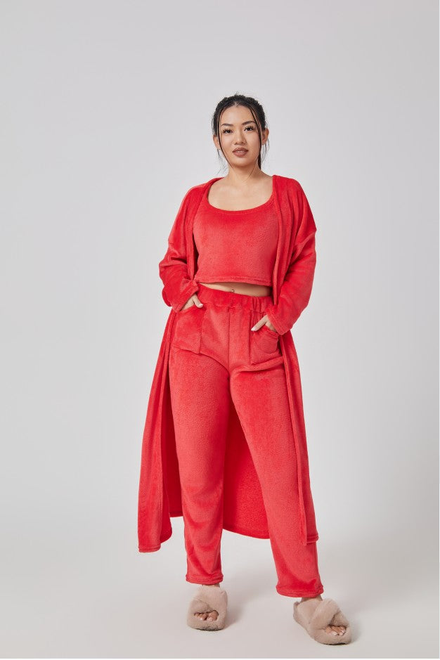 Women’s Cozy Three-Piece Lounge Set