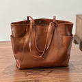 Women’s Large Full-Grain Leather Tote