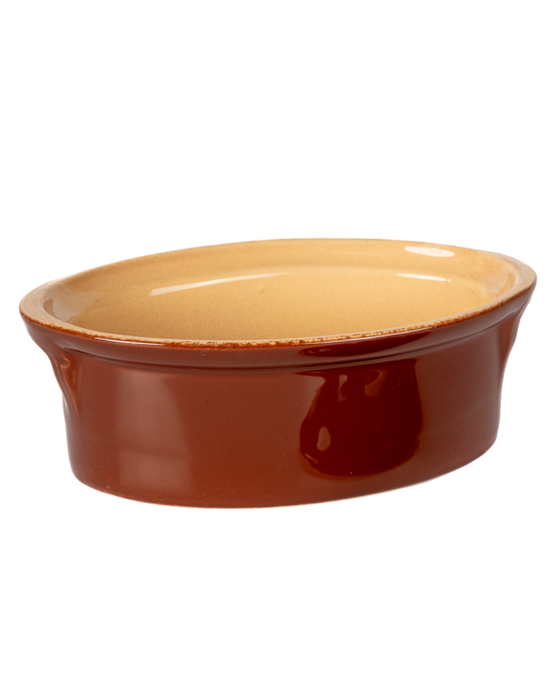 Vintage Oval Lidded Baking Dish