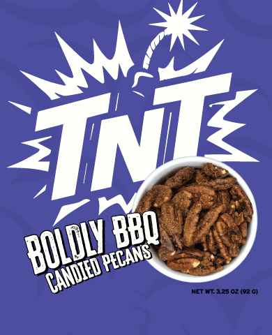 Boldly BBQ – BBQ-Spiced Candied Pecans