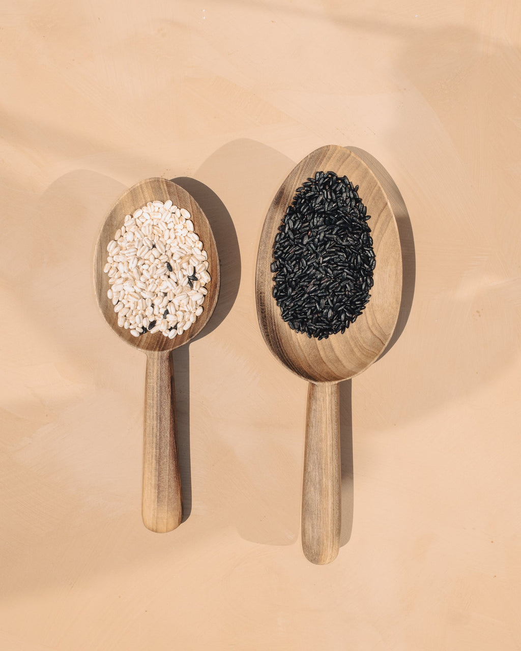 Walnut Scoop Spoon - Set of 2