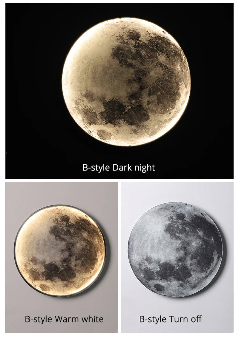Romantic Moon&Earth Wall Atmosphere Lamp