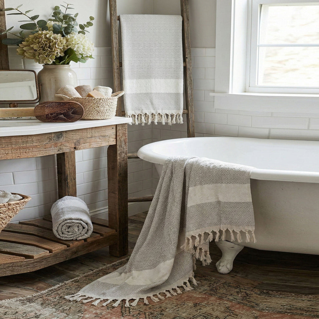 Haley Diamond Towel 200GSM