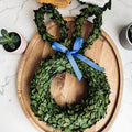 Bunny Wreath Boxwood