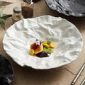 Japanese-Inspired Ripple Deep Ceramic Dish