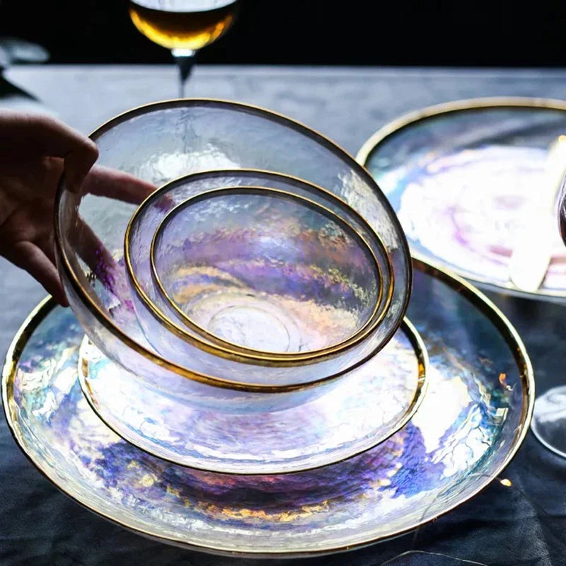 Japanese Gold Edge Ice Plate Collection