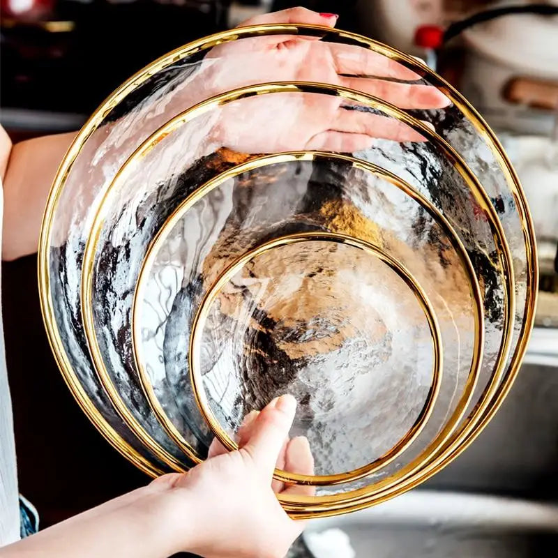 Japanese Gold Edge Ice Plate Collection