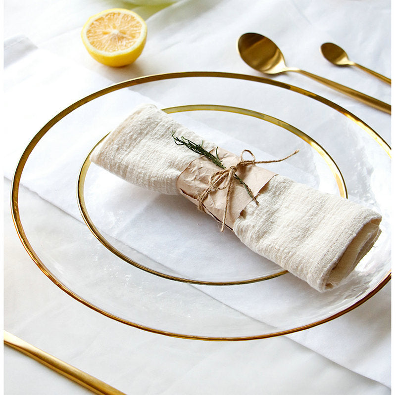 Japanese Gold Edge Ice Plate Collection