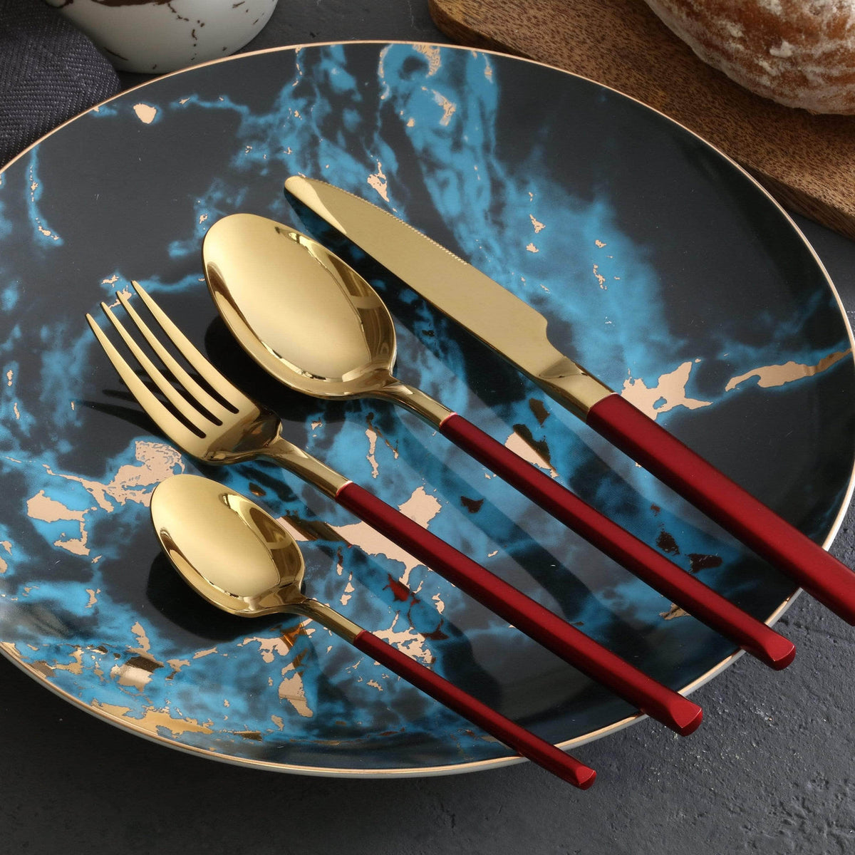 Luxury Italy Cutlery Steel Set