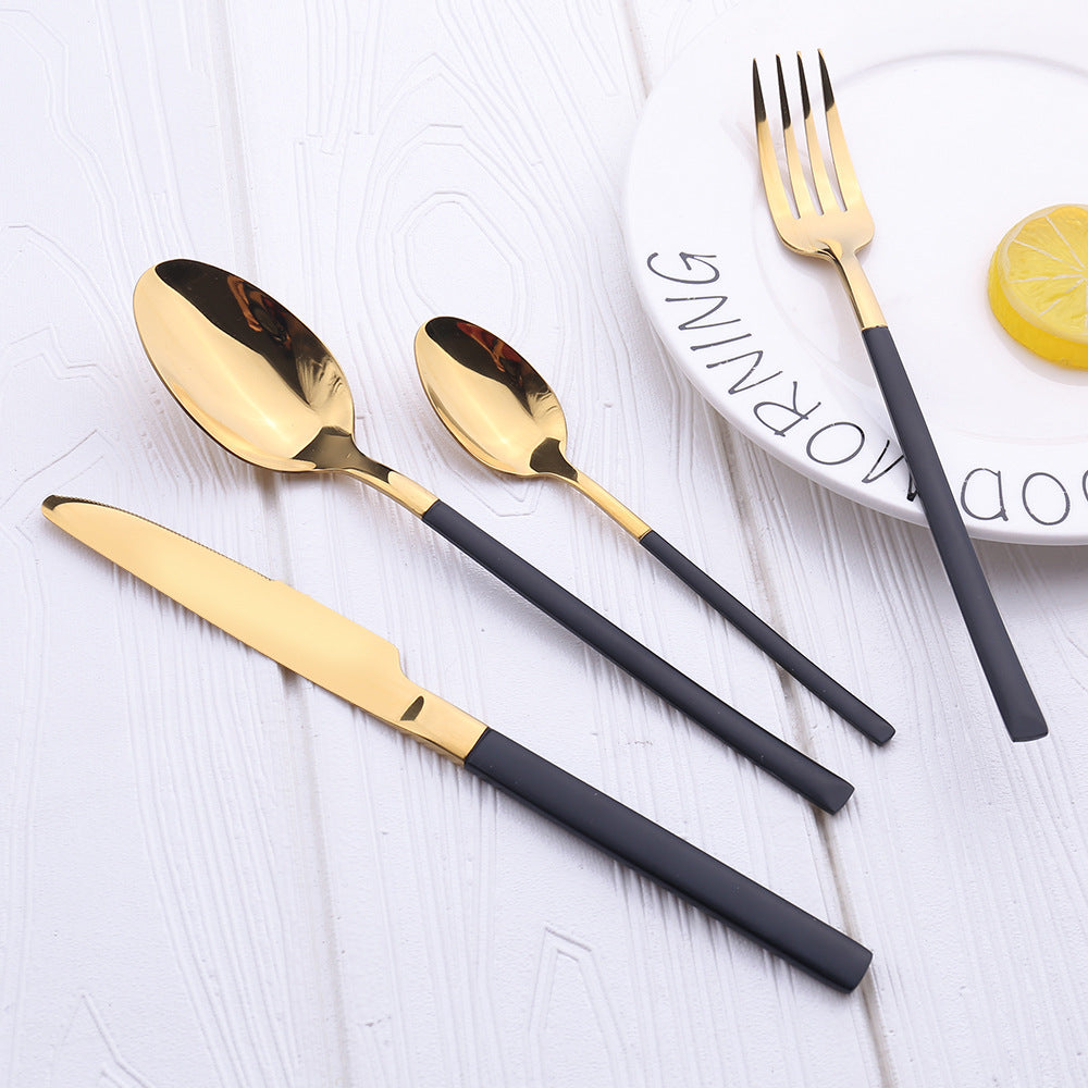 Luxury Italy Cutlery Steel Set