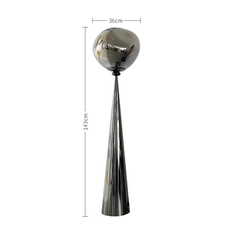 Postmodern Italian Luxury Finish Lava Floor Lamp