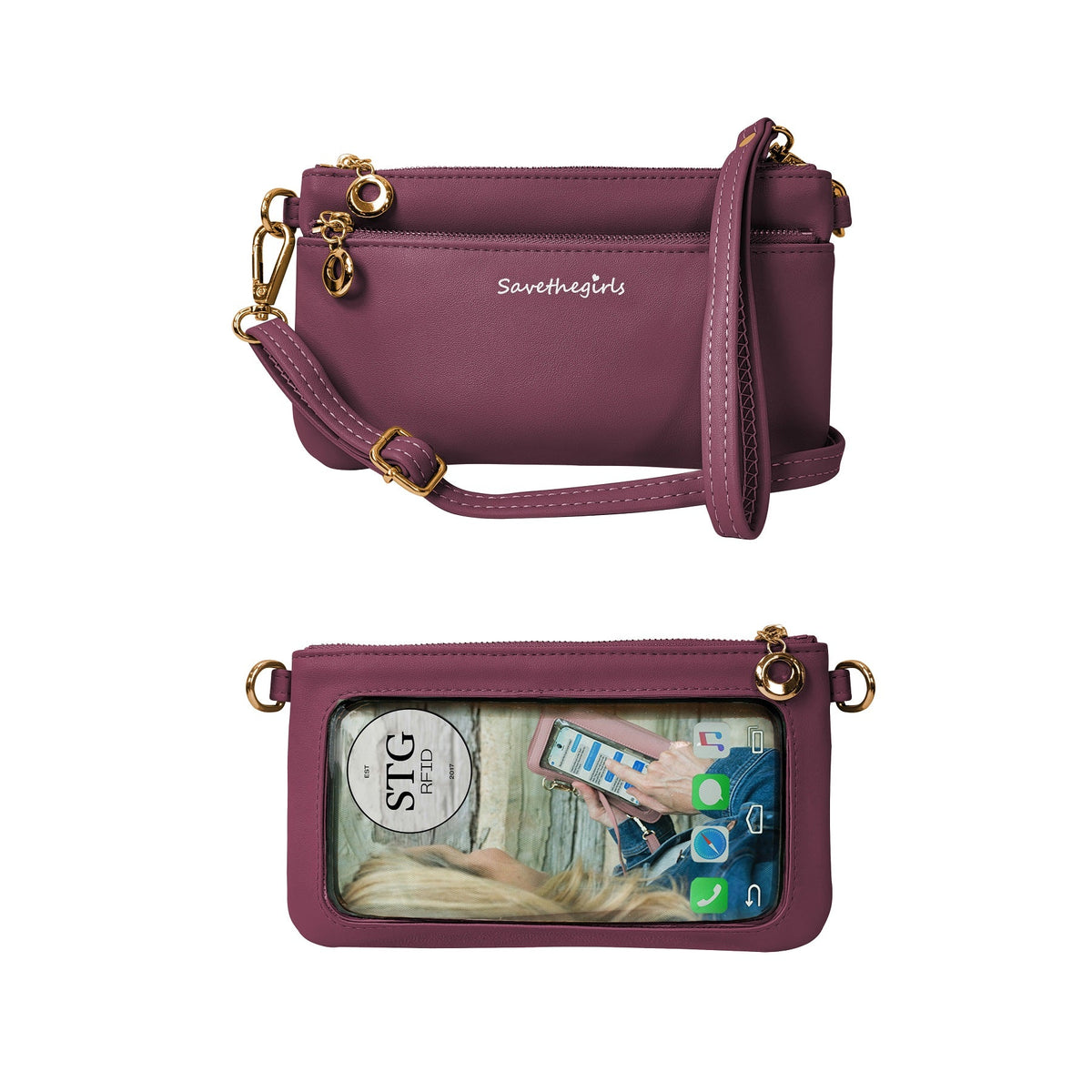 Bella RFID Touch Screen Purse