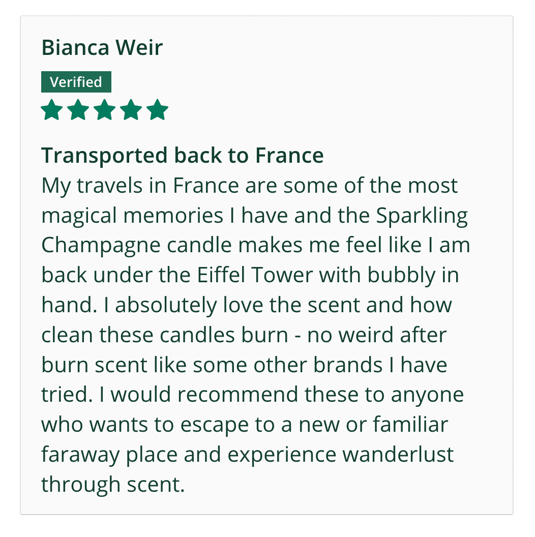 France: Celebrate French Cuisine Candle Gift Set