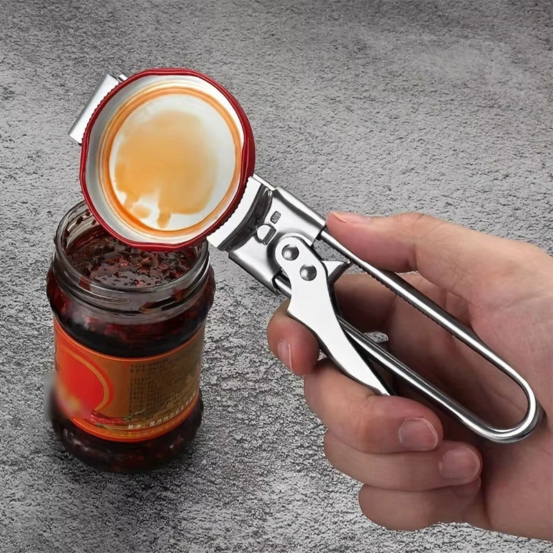 Adjustable Stainless Steel Jar & Bottle Opener