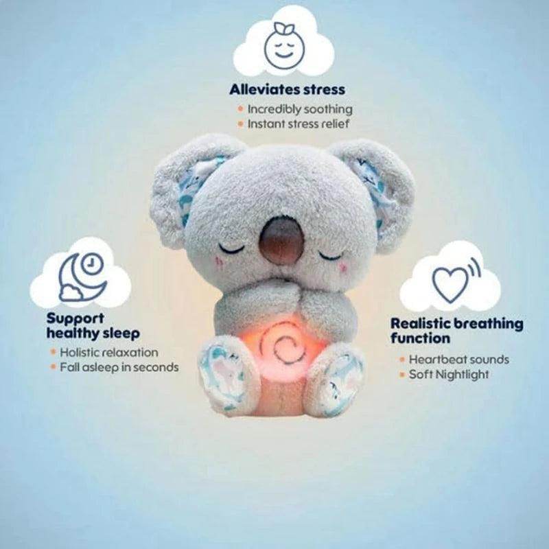 Breathing Koala Plush Toy