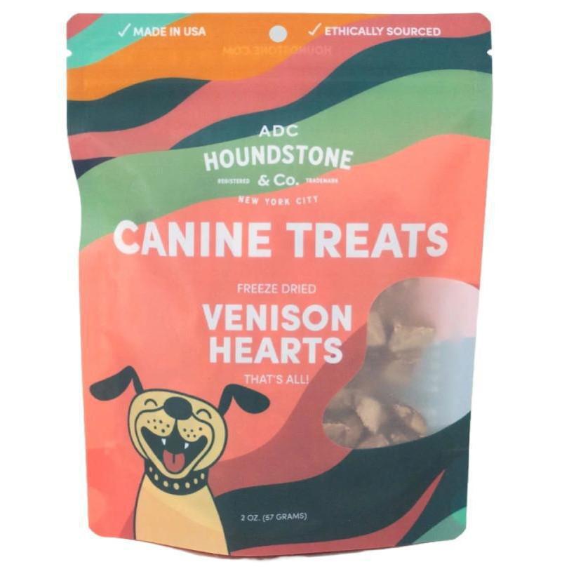 ADC Houndstone & Co. - 'Venison Hearts' Dog Treats (2OZ)