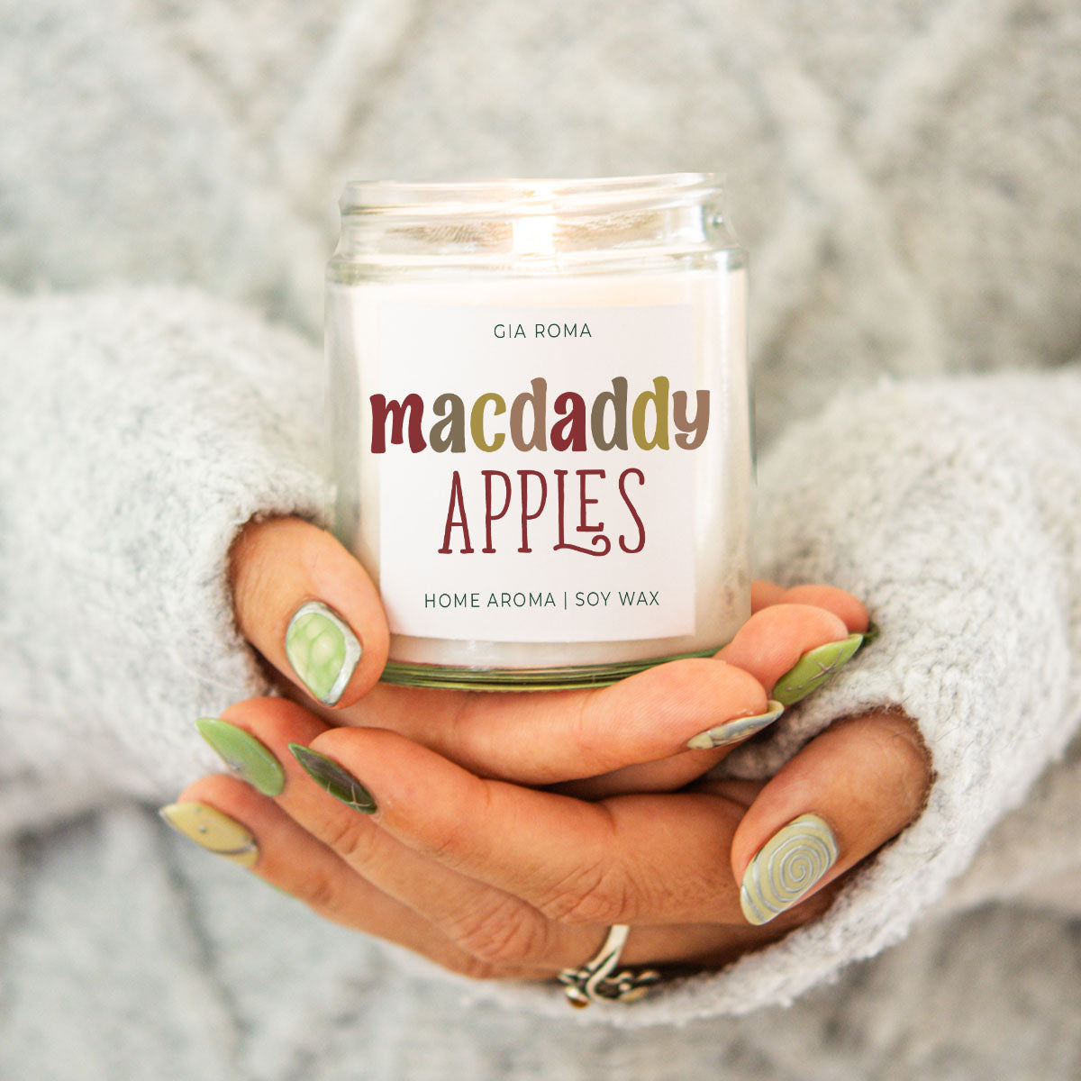 Mac Apple Candle