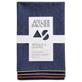 Atelier Saucier - 'Rainbow Denim' Napkins (4CT)