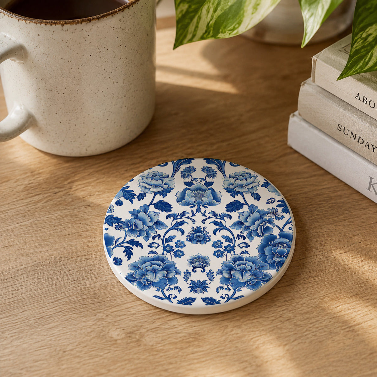 Blue & White Chinoiserie Coasters