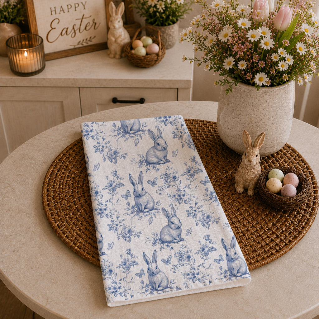 Blue Toile
