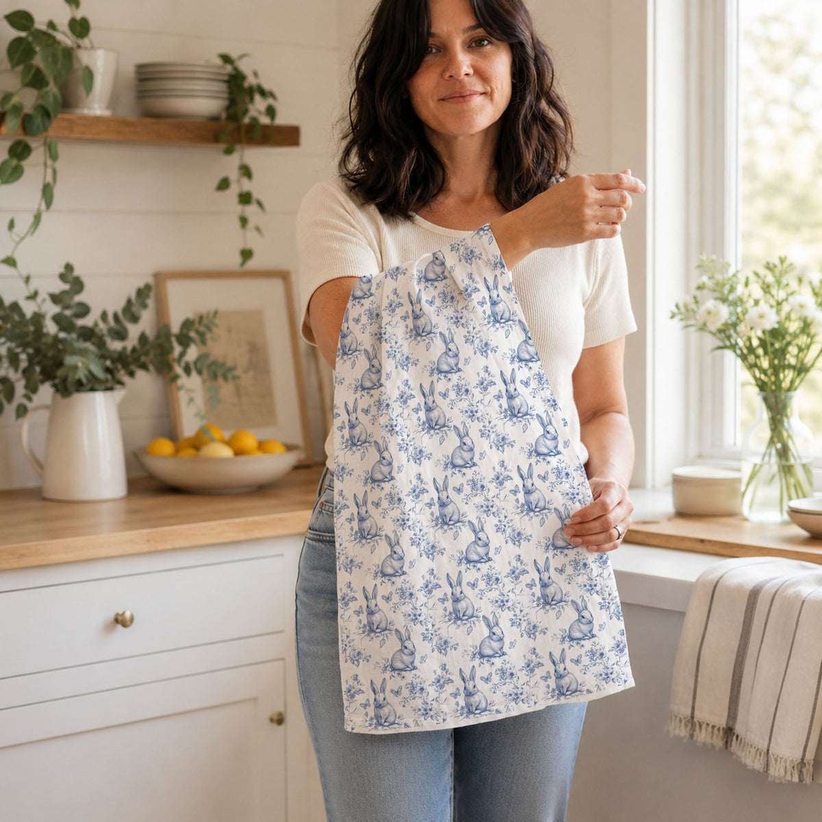 Blue Toile