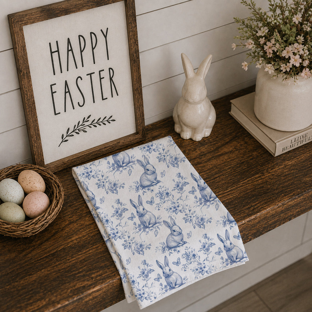 Blue Toile