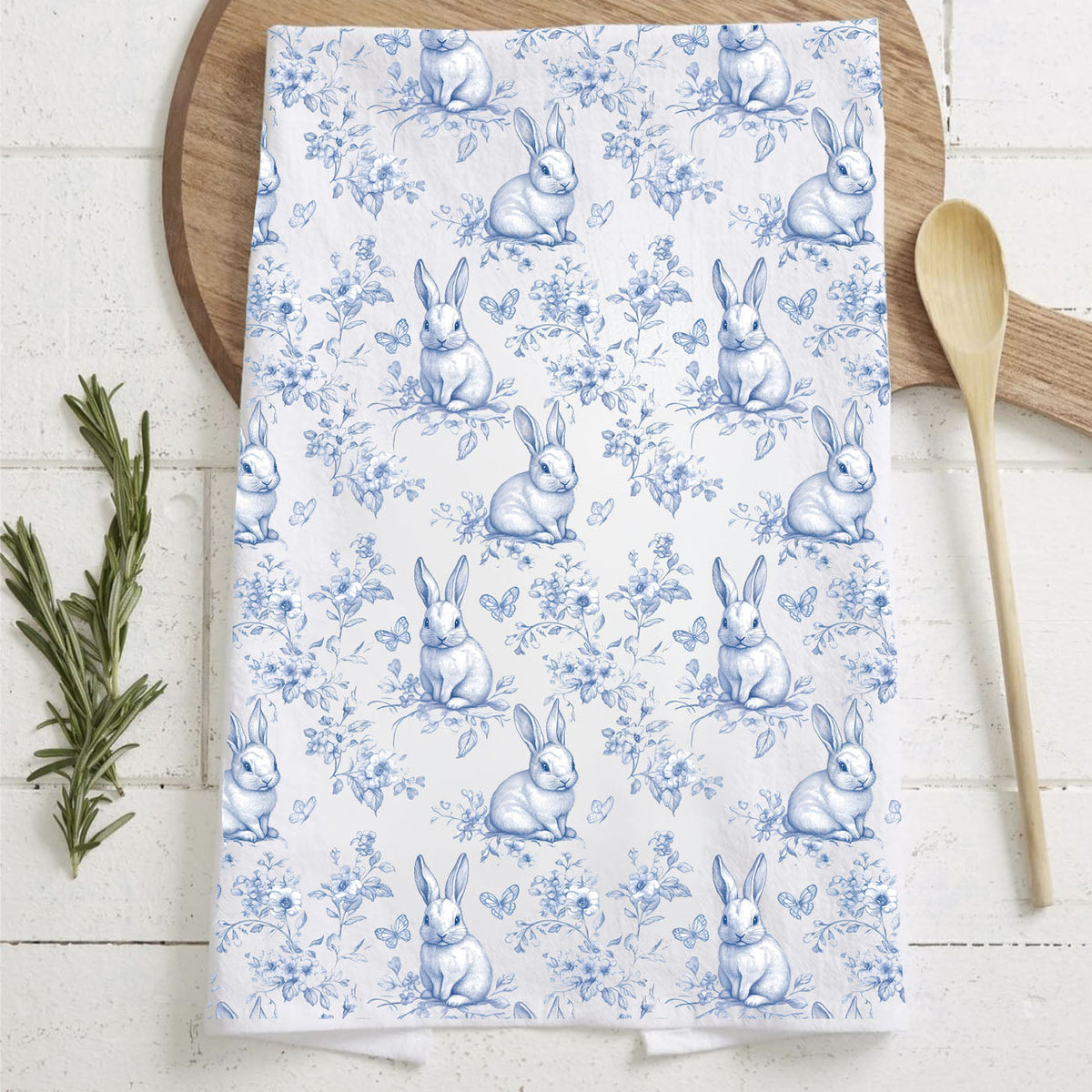 Blue Toile