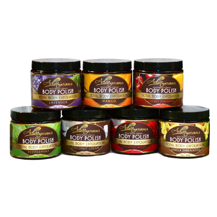 Ginger and Sugar Body Polish Scrub - Coconut Rose
