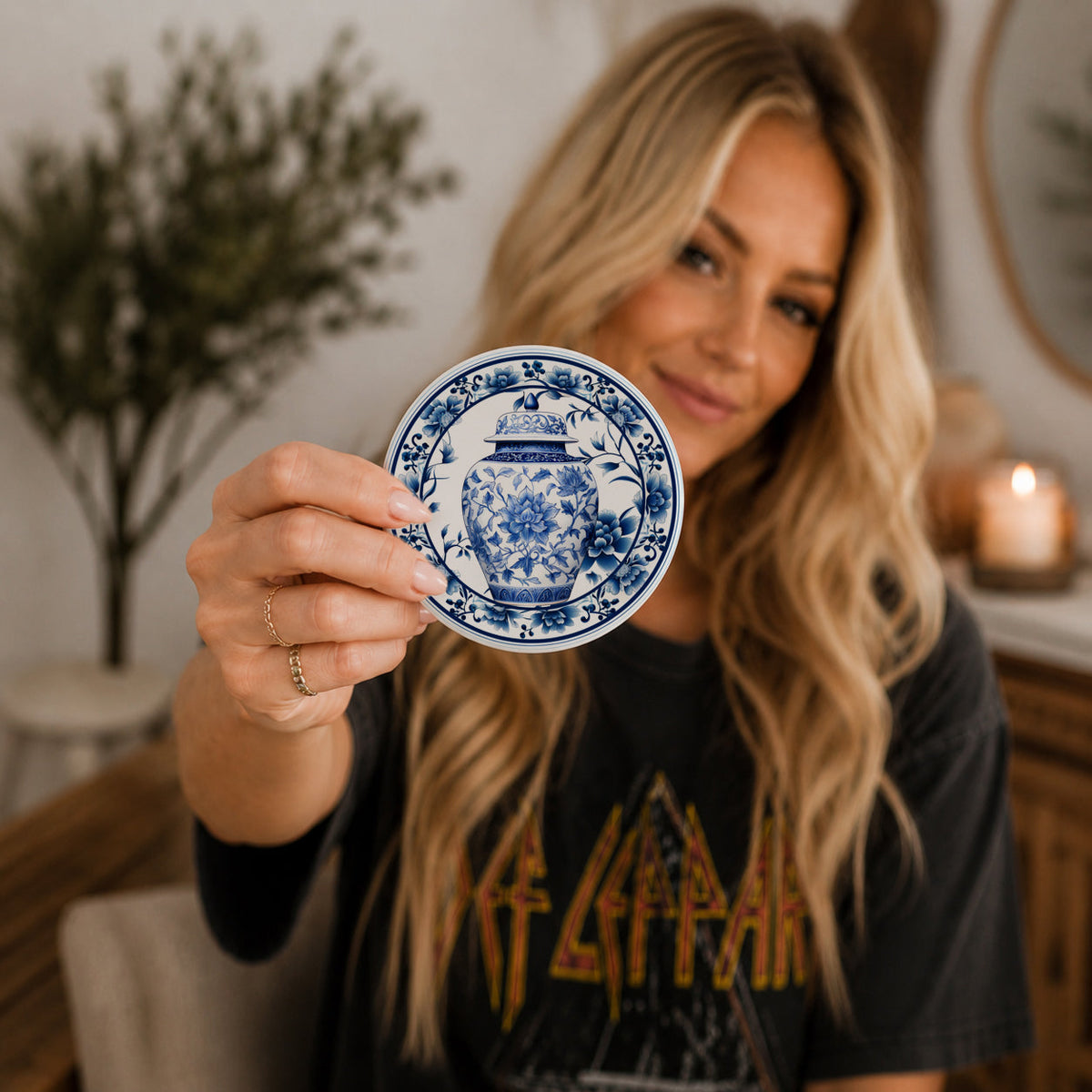 Blue & White Chinoiserie Coasters