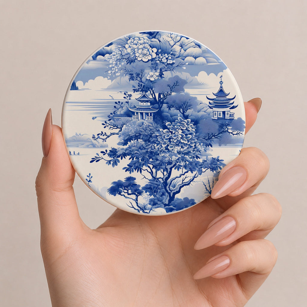 Blue & White Chinoiserie Coasters