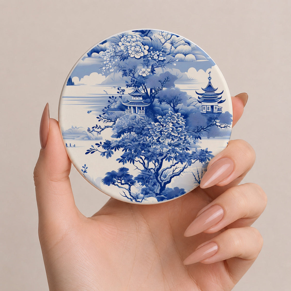 Blue & White Chinoiserie Coasters