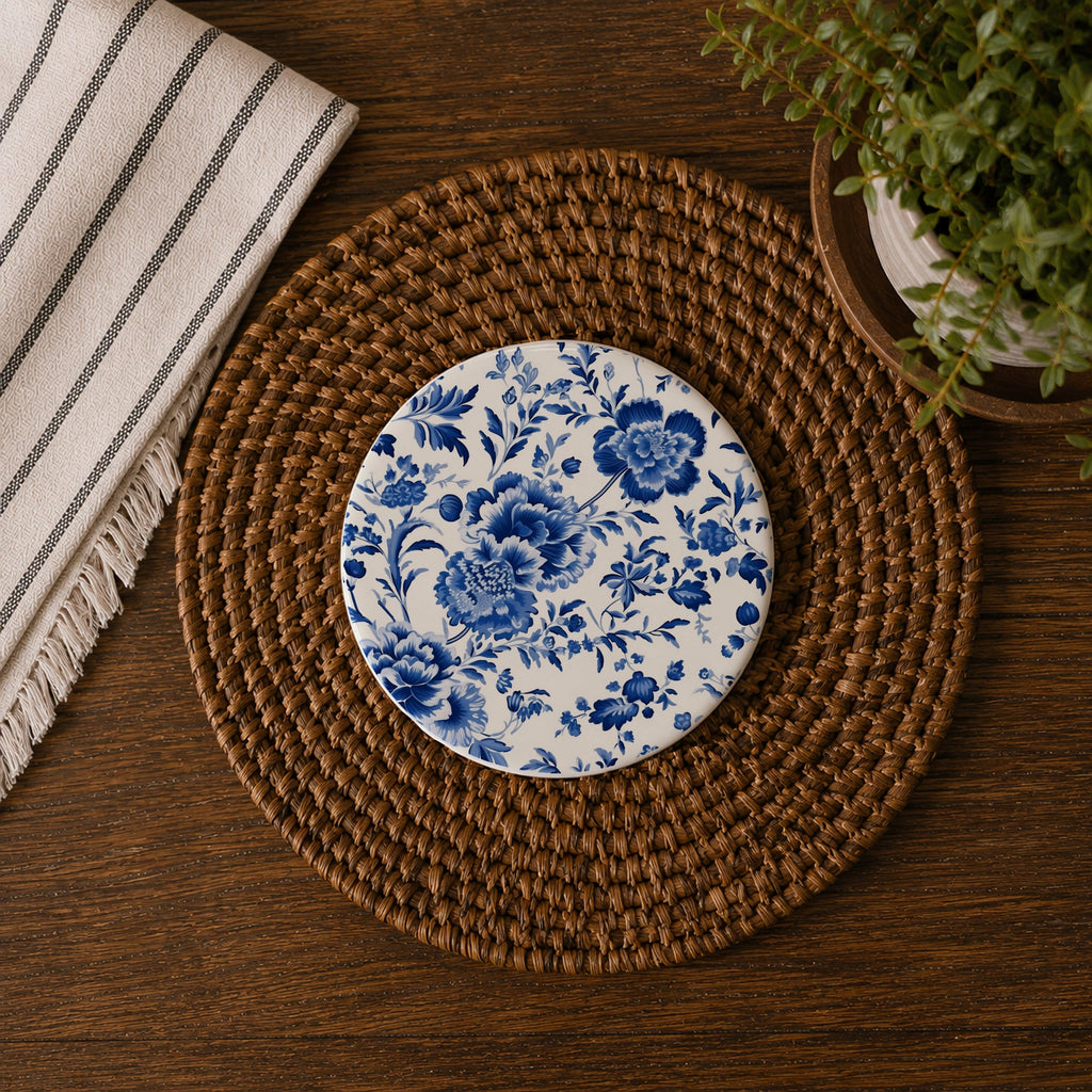Blue & White Chinoiserie Coasters