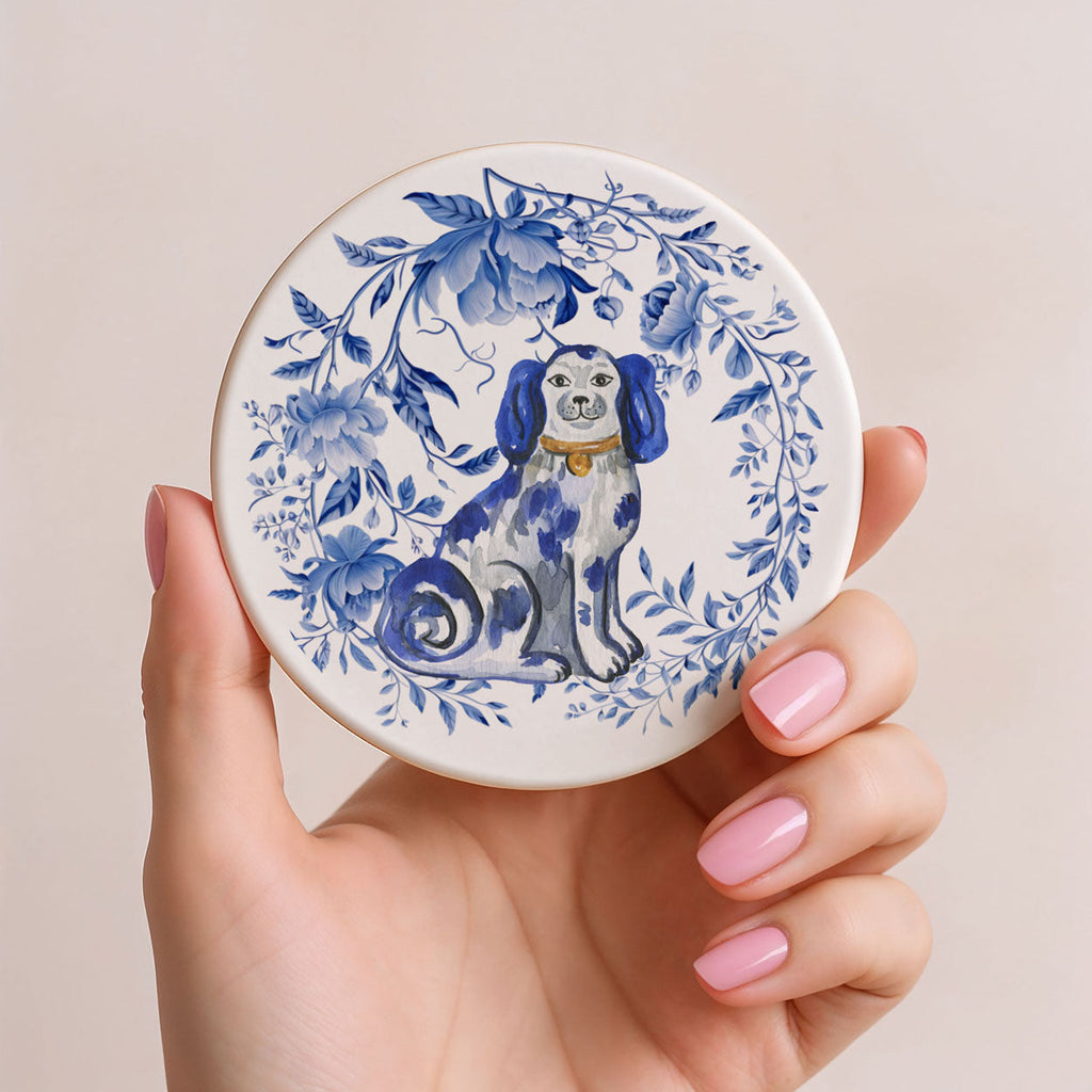 Blue & White Chinoiserie Coasters