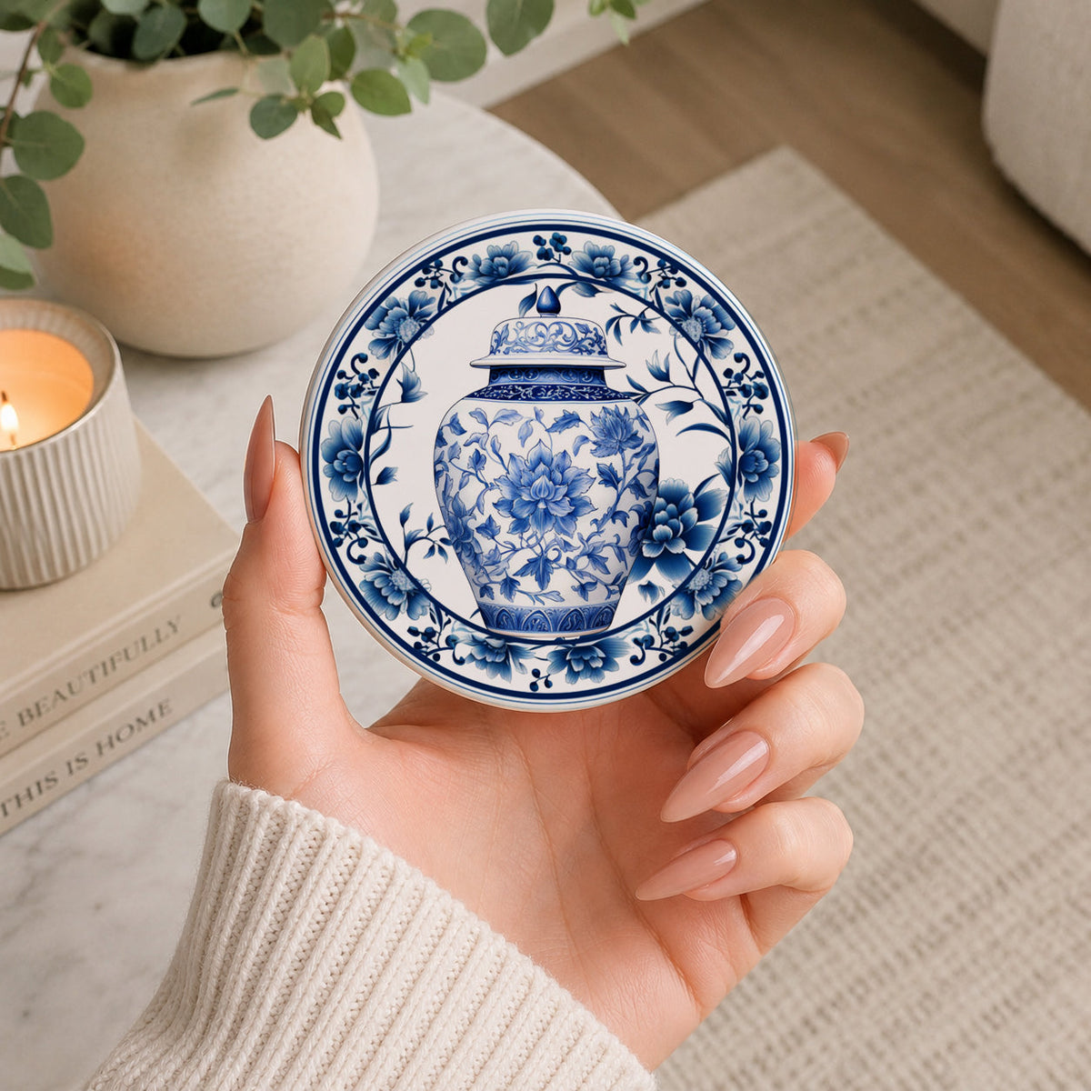 Blue & White Chinoiserie Coasters