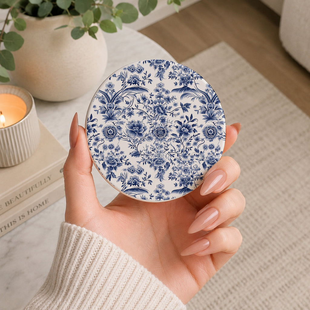 Blue & White Chinoiserie Coasters