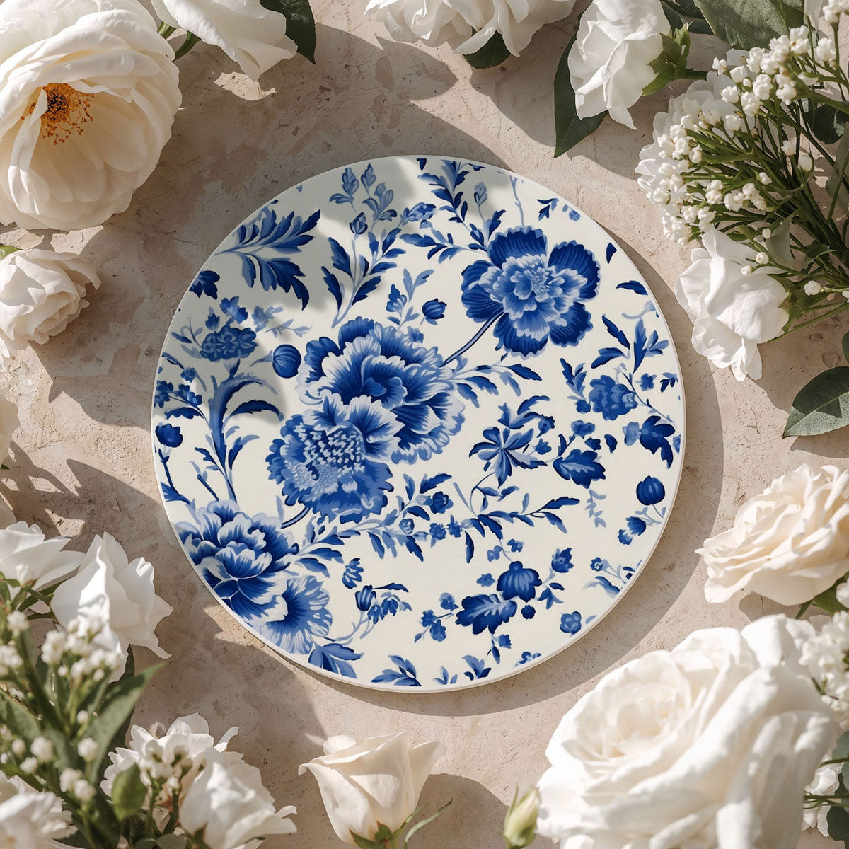 Blue & White Chinoiserie Coasters