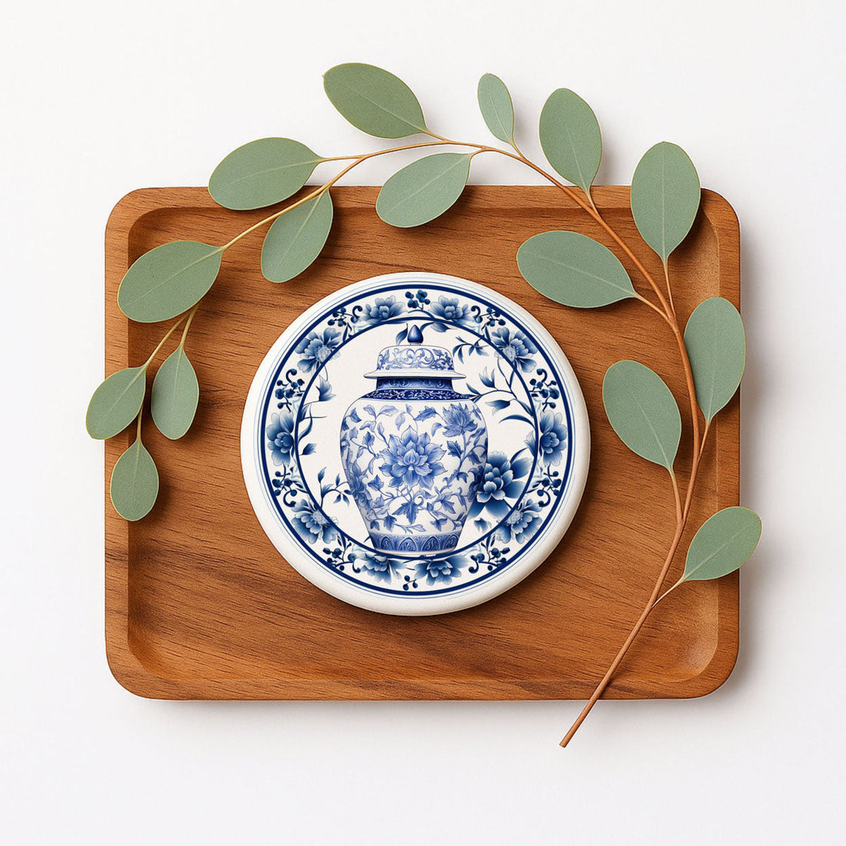 Blue & White Chinoiserie Coasters