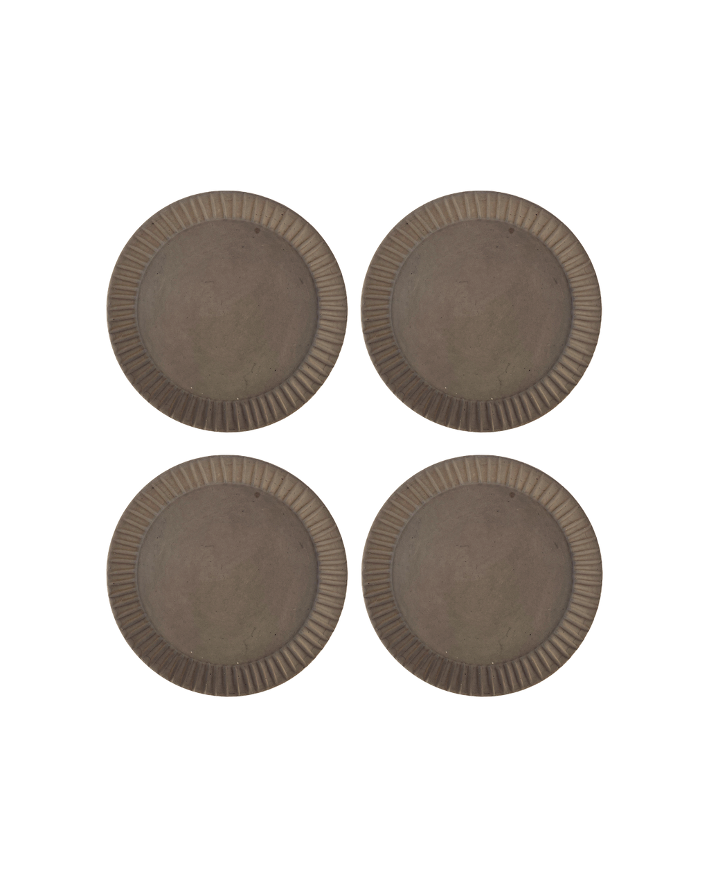 Earth Lines Salad Plate - Set of 4