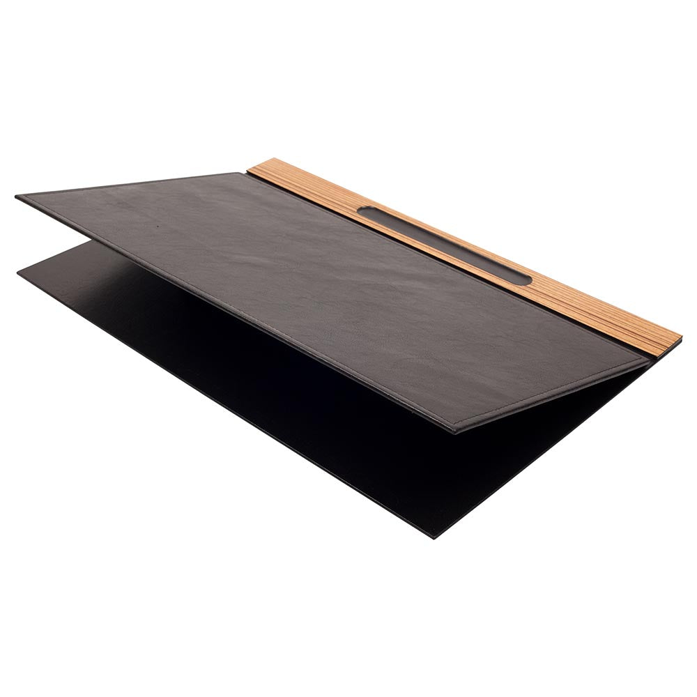 MOOG Zebrona Leather Desk Set-Brown- 11 PCS
