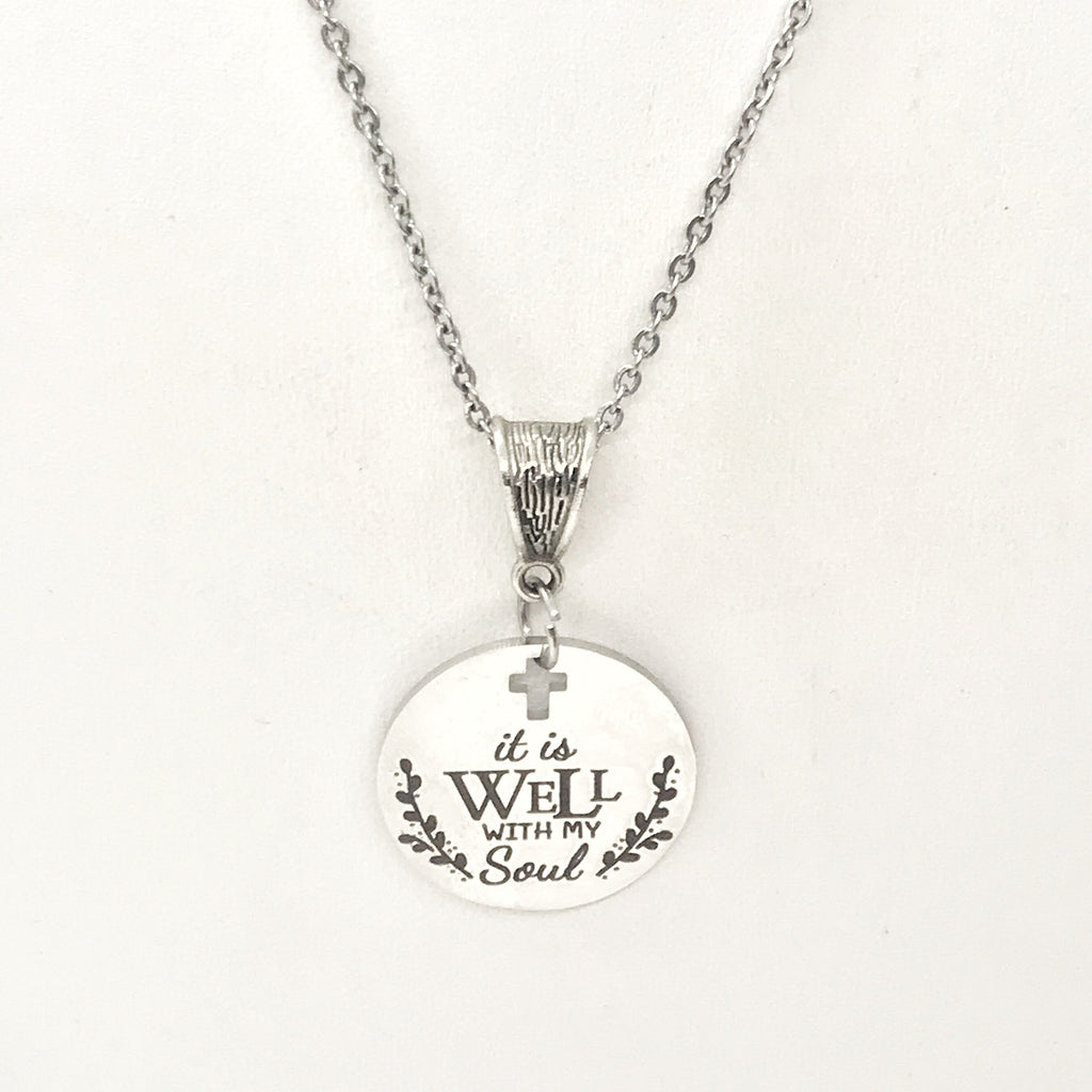 It Is Well With My Soul Necklace