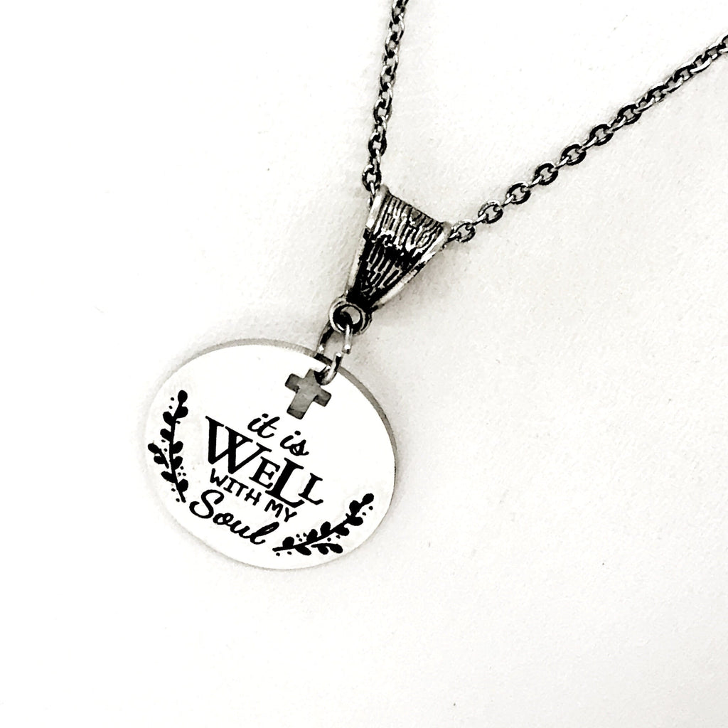 It Is Well With My Soul Necklace