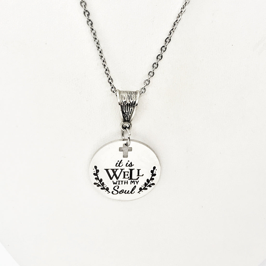 It Is Well With My Soul Necklace