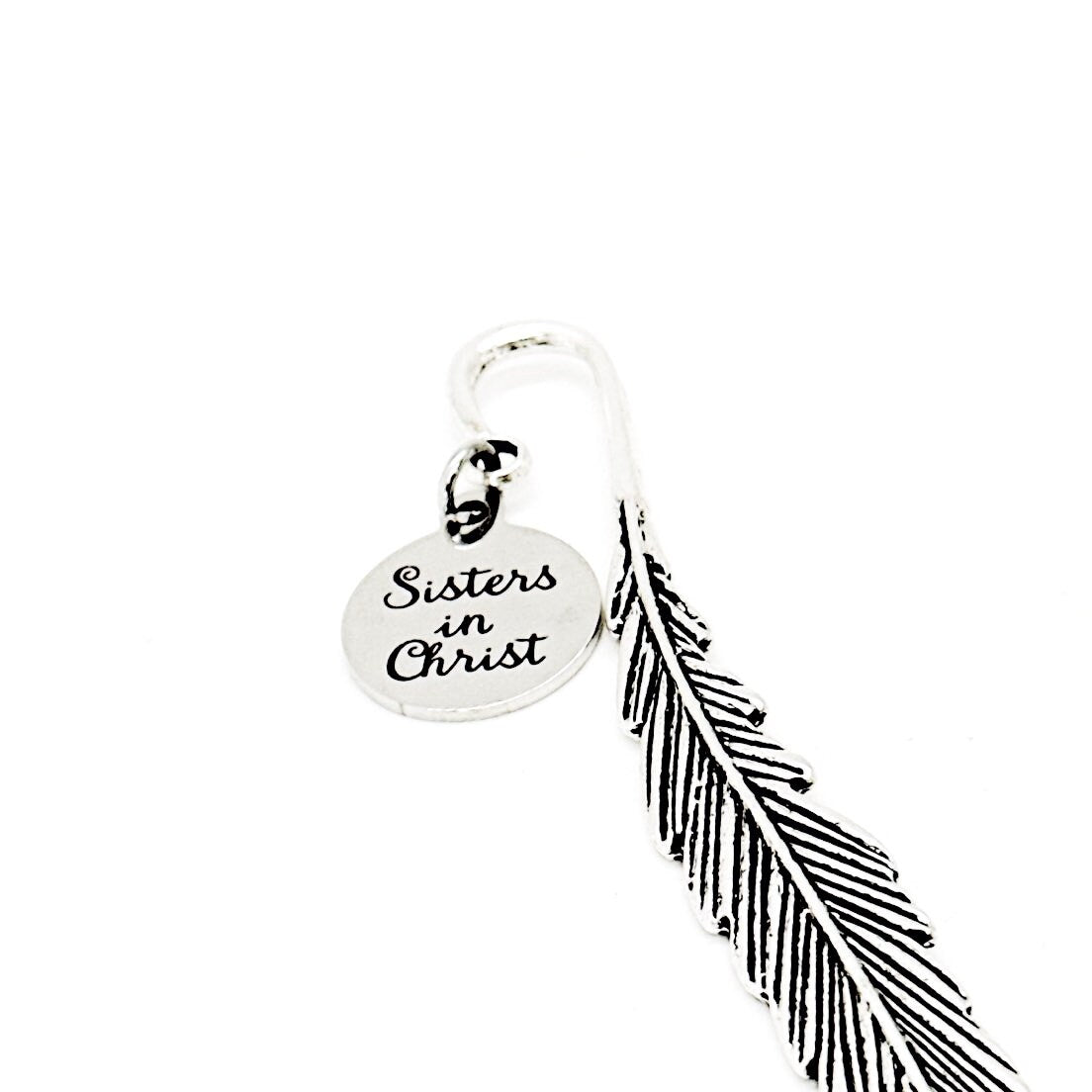 Sisters In Christ Charm Bookmark, Christian Women Group, Bible Study, Sunday School, Faith Gift, Prayer Sisters, Prayer Group, Prayer Circle