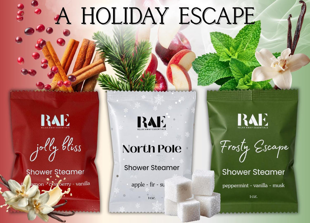 Santa’s Spa Shower Steamers — 6-Pack
