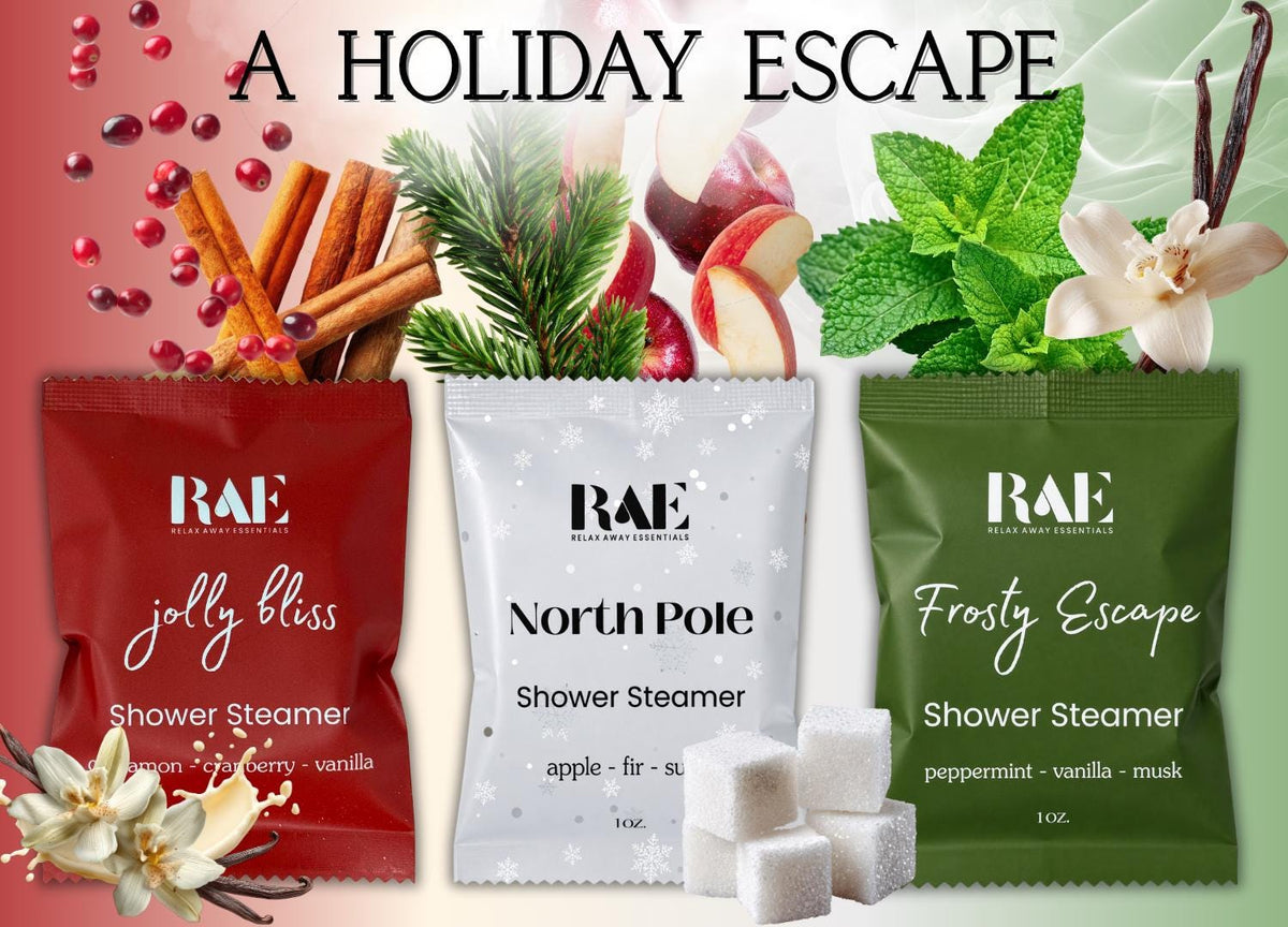 Santa’s Spa Shower Steamers — 6-Pack